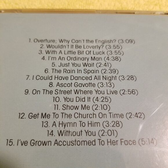 My Fair Lady original Broadway cast soundtrack cd - Picture 5 of 7